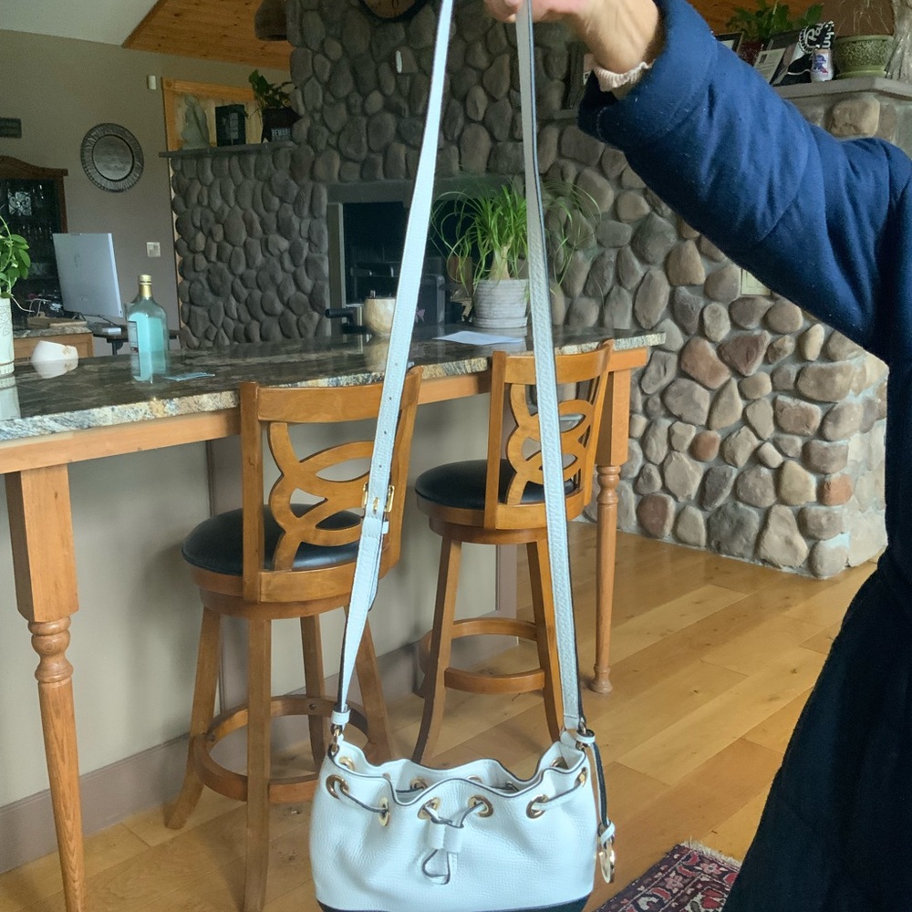 Michael Kors White Crossbody Bag
